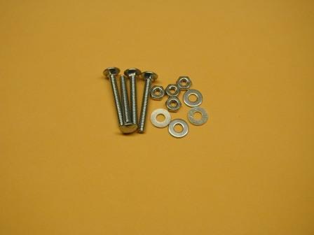 Joystick Mounting Kit.  Each Kit Includes (4) 10-24 ,Nuts, Washers & 1 1/2 In. Carriage Bolts  $1.99